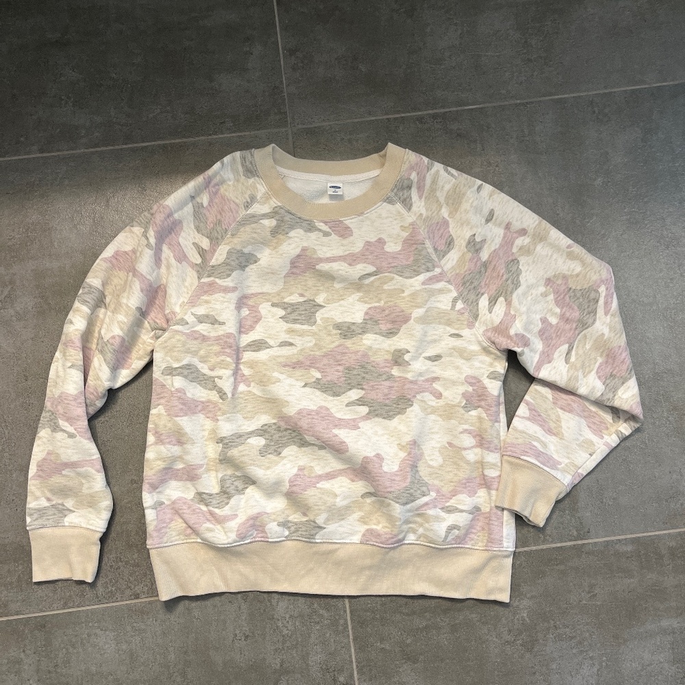 Old Navy Multi coloured  Camo sweatshirt